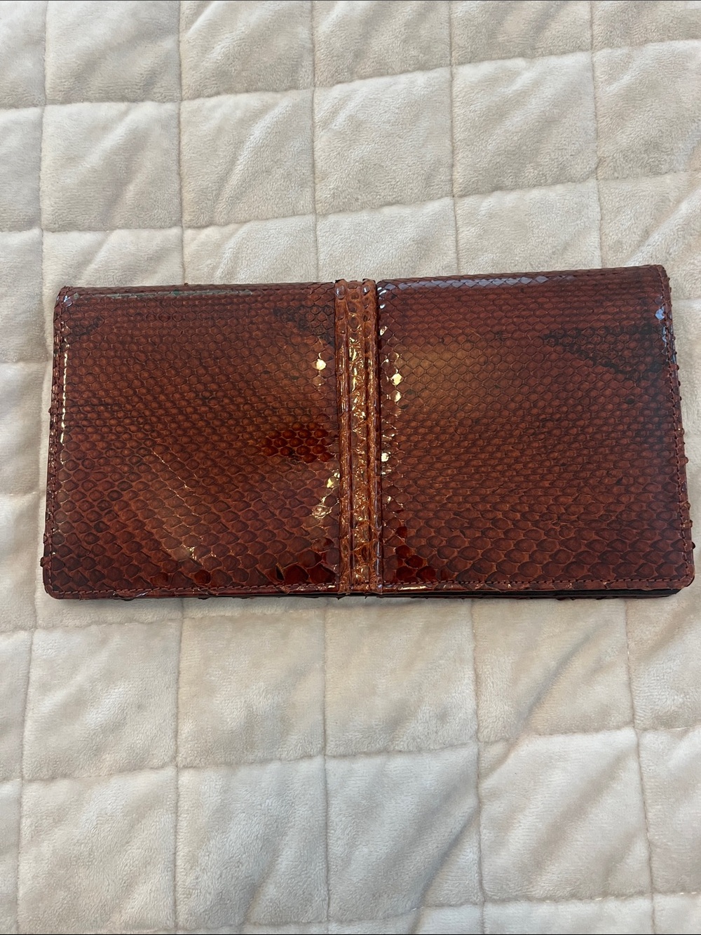 Neiman Marcus crocodile wallet